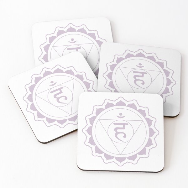 Item preview, Throat Chakra Mandala - Snow + Dust designed and sold by Irene Estelle.
