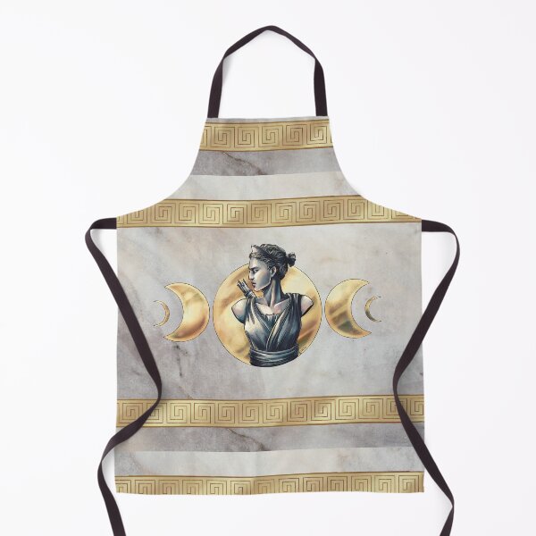 Item preview, Artemis Moon Goddess Marble Gold designed and sold by I-Am-Daley.