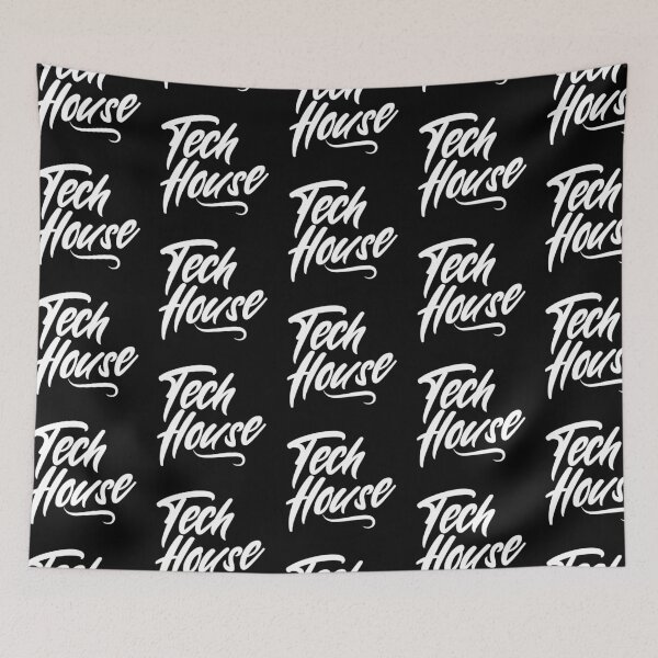 Item preview, TECH HOUSE  - Signature (White)  designed and sold by Discothreadz.