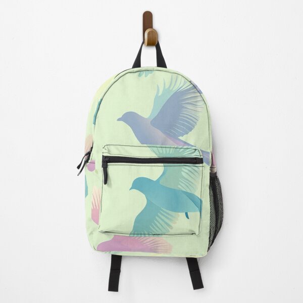 Item preview, Tiled Pastel Bird Pattern designed and sold by dcrc.