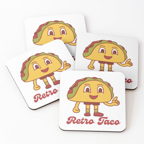 Artikelvorschau, Retro-Taco entworfen und verkauft von tinytwist.