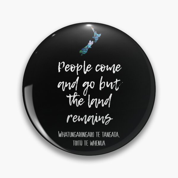 Item preview, NEW ZEALAND LAND REMAINS QUOTE PAUA designed and sold by Madjack Tees Kiwi SuperStore.