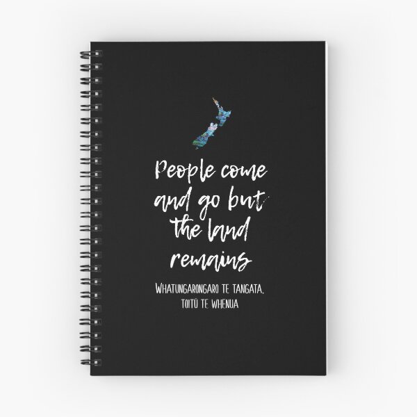 Item preview, NEW ZEALAND LAND REMAINS QUOTE PAUA designed and sold by Madjack Tees Kiwi SuperStore.