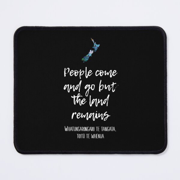 Item preview, NEW ZEALAND LAND REMAINS QUOTE PAUA designed and sold by Madjack Tees Kiwi SuperStore.