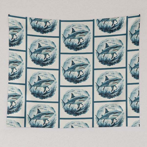 Item preview, SHARKS ,SHAARKS ,SHAAARKS ! designed and sold by NebulaWhimsy.