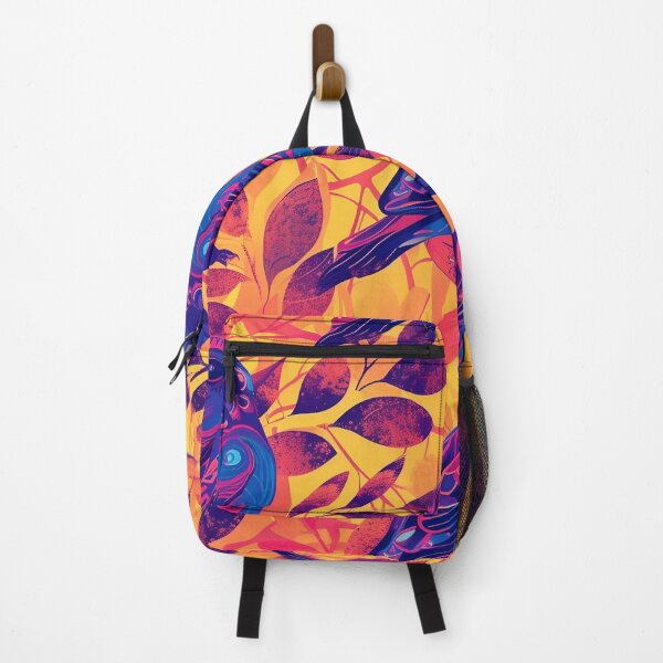 Item preview, Tiled Psychedelic Bird Pattern designed and sold by dcrc.