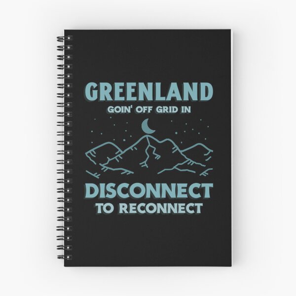 Item preview, Greenland Going Off Grid, Disconnect To Reconnect designed and sold by GraTEEtude.
