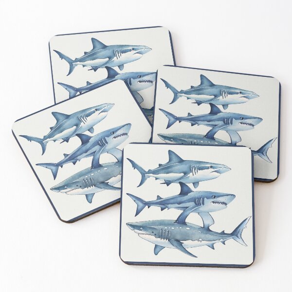 Item preview, SHARKS ,SHAARKS ,SHAAARKS ! designed and sold by NebulaWhimsy.