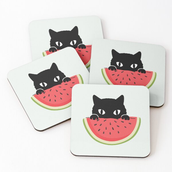 Item preview, Watermelon Cats designed and sold by ValsCrazyCats.