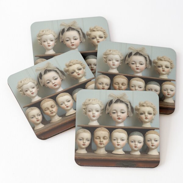 Item preview, Victorian Doll Head Display designed and sold by Shelly Little.