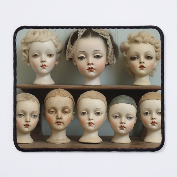 Item preview, Victorian Doll Head Display designed and sold by Shelly Little.