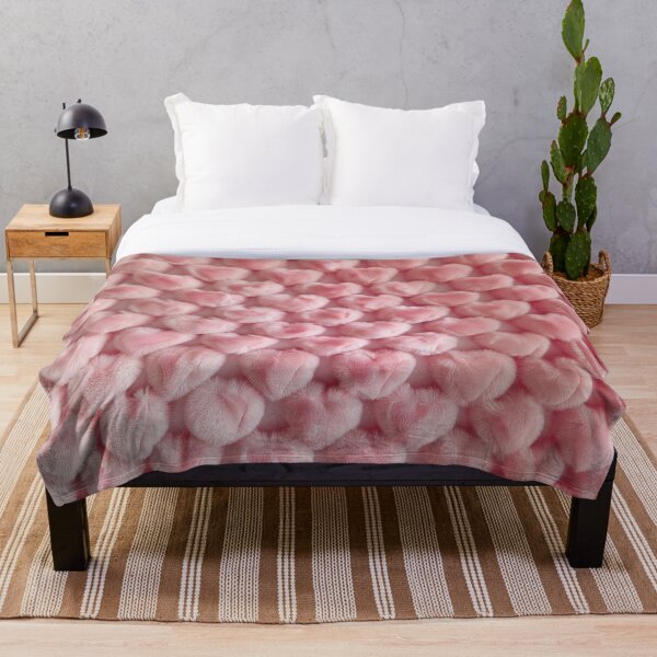 Aperçu de l'œuvre Coeurs roses moelleux créée et vendue par ColorLightLab.