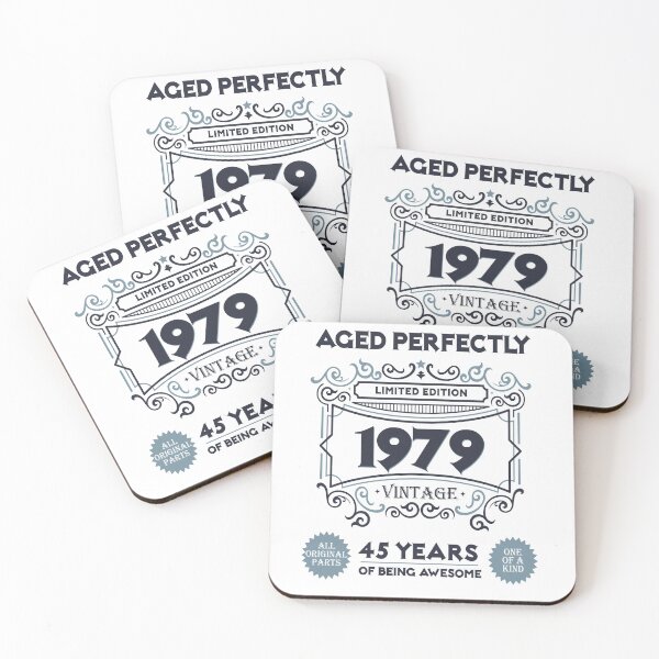 Item preview, Aged Perfectly Born in 1979 Legend is born, Limited Edition, 45th Birthday Gift 45 years of Being Awesome Vintage Turning 45 years 70s designed and sold by DjenShop.