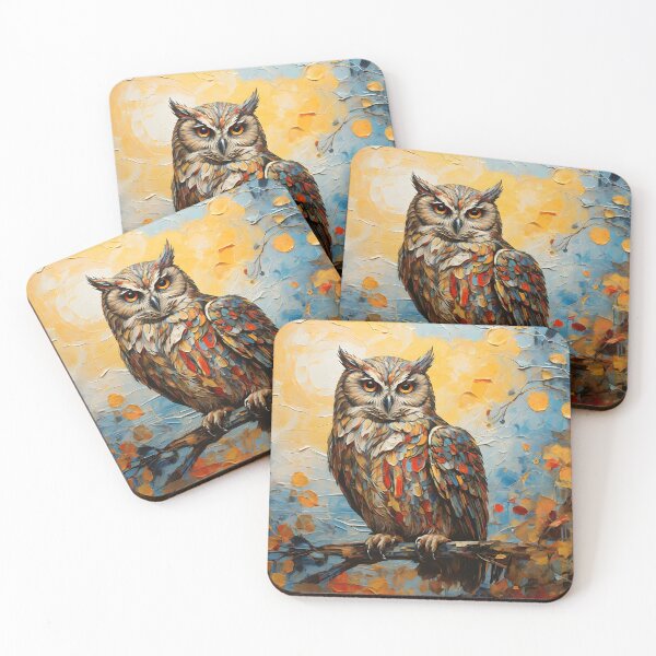 Item preview, Owl Painting designed and sold by enhan.