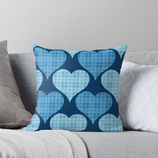 Item preview, Blue Gingham Love designed and sold by ksjc87.