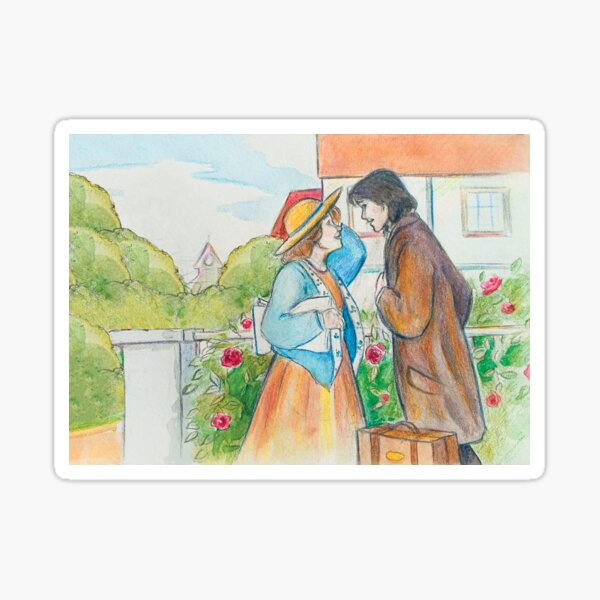 At the Gate Sticker
