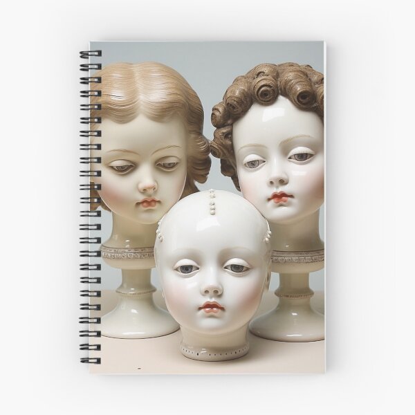 Item preview, Trio of Lovely Antique Victorian Doll Heads designed and sold by Shelly Little.