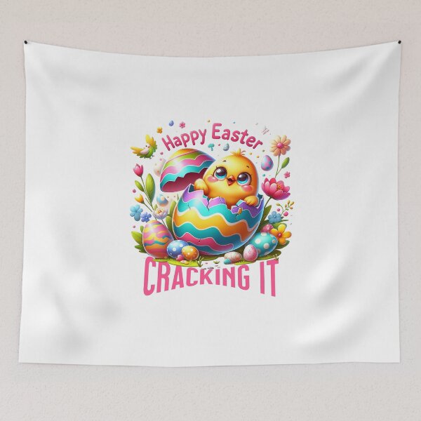 Item preview, Happy Easter Cracking It designed and sold by SoramDesign.