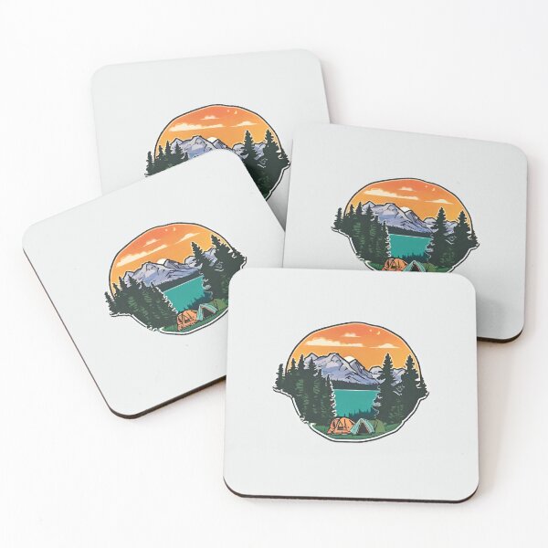 Item preview, lake camping designed and sold by Lingea.