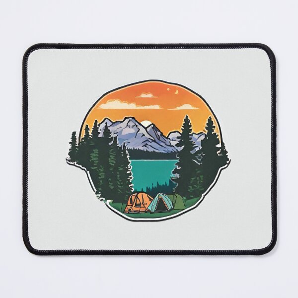 Item preview, lake camping designed and sold by Lingea.