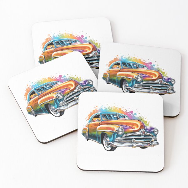 Item preview, 1949 Mercury Eight Classic Car Stencil Art Print designed and sold by StefNomadLife.