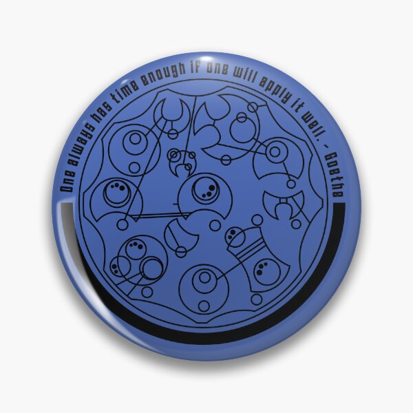 Item preview, One Always Has Time Enough  - Circular Gallifreyan designed and sold by TimeLady's Closet.
