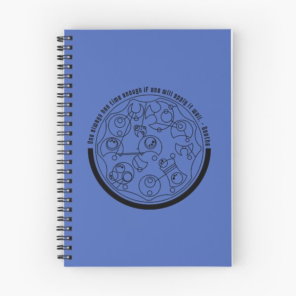 Item preview, One Always Has Time Enough  - Circular Gallifreyan designed and sold by TimeLady's Closet.