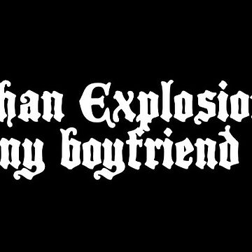 "Explode Me" Sticker for Sale by uamentsmyfkndad | Redbubble