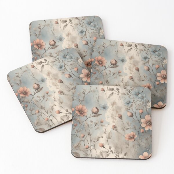 Item preview, Antique Style Floral Print designed and sold by FernLiz.
