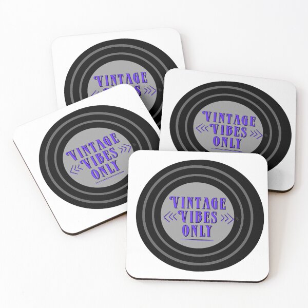 Item preview, Vintage Vibes Only | Vintage Record Design designed and sold by TeaLimeTwo.