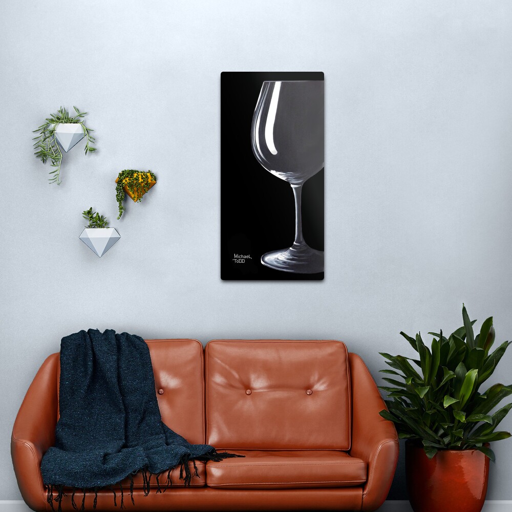 Vino Metal Print