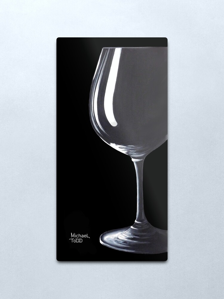 Alternate view of Vino Metal Print