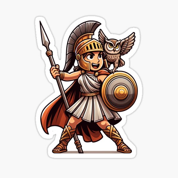Item preview, Athena designed and sold by Lil' Godlings.