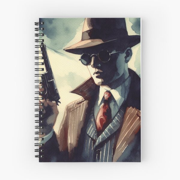 Artikelvorschau, Private Detective runde Brille [Noir] entworfen und verkauft von RESToRAPTOR.