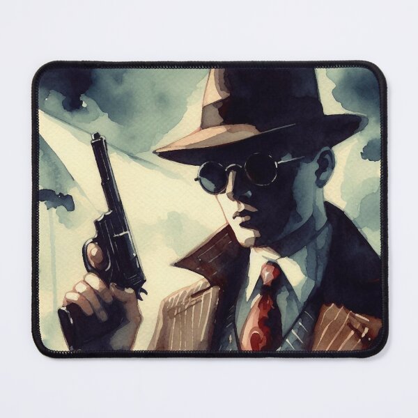 Artikelvorschau, Private Detective runde Brille [Noir] entworfen und verkauft von RESToRAPTOR.