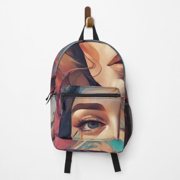 Item preview, Abstract watercolor portrait of a beautiful woman designed and sold by JustInspireMe.