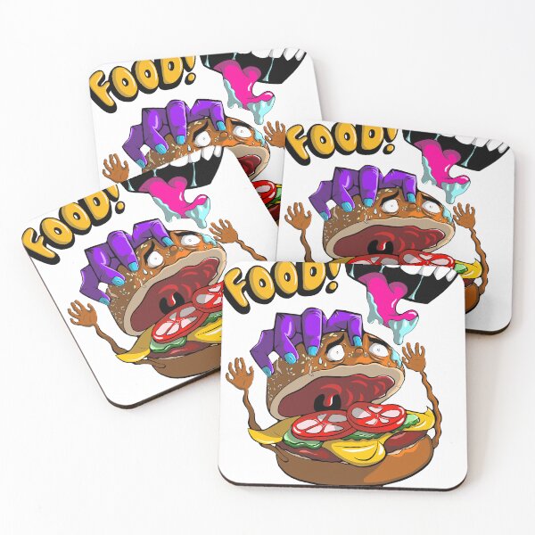 Item preview, Scared Burger designed and sold by Oranartstudio.