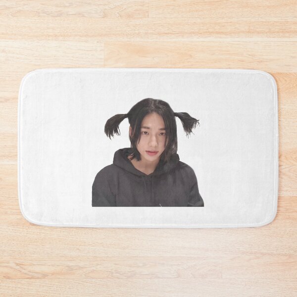 Item preview, Stray Kids - Hyunjin - Pig Tails Cute Hair designed and sold by BobaBit.