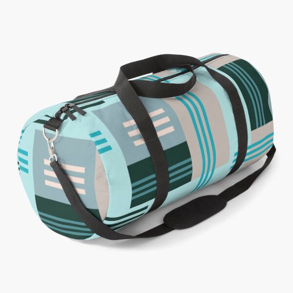 Item preview, Teal Blue Modern Stripe Geometric Seamless Pattern designed and sold by Sharon Schwalbe.