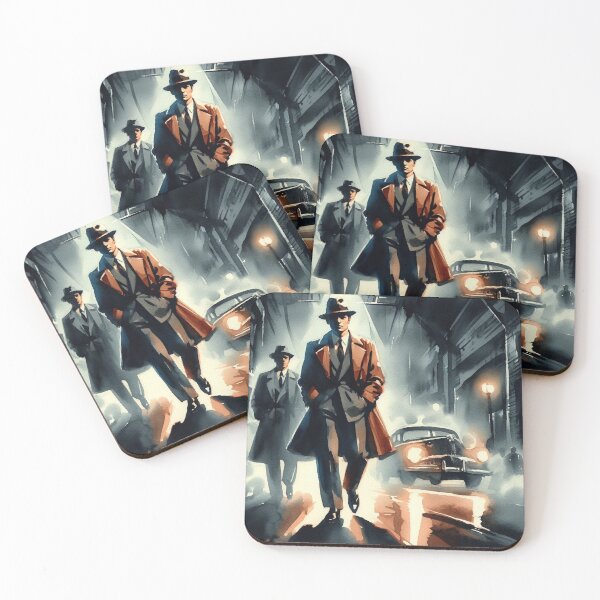 Item preview, Cool Detectives [Noir] designed and sold by RESToRAPTOR.