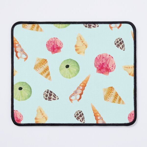 Item preview, Shell Pattern Blue  designed and sold by LaniMaeCreative.