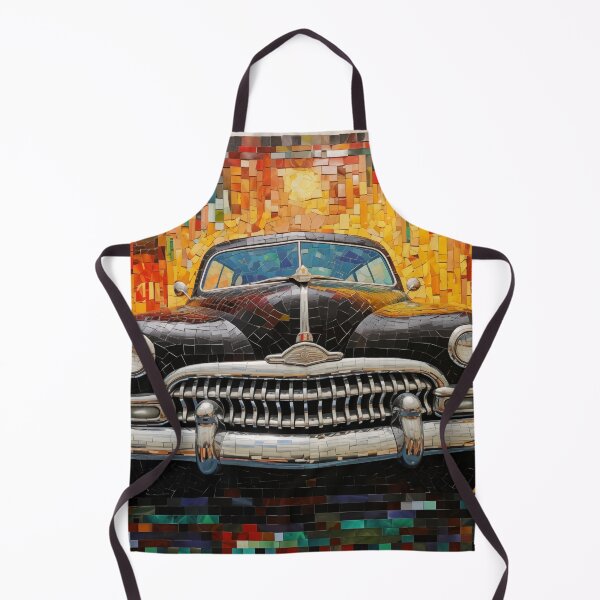 Artikelvorschau, 1949 Mercury Eight Classic Car Mix Media Mosaike entworfen und verkauft von StefNomadLife.