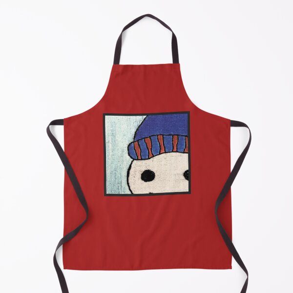 Item preview, Snowman Peek designed and sold by ErinBrieArt.