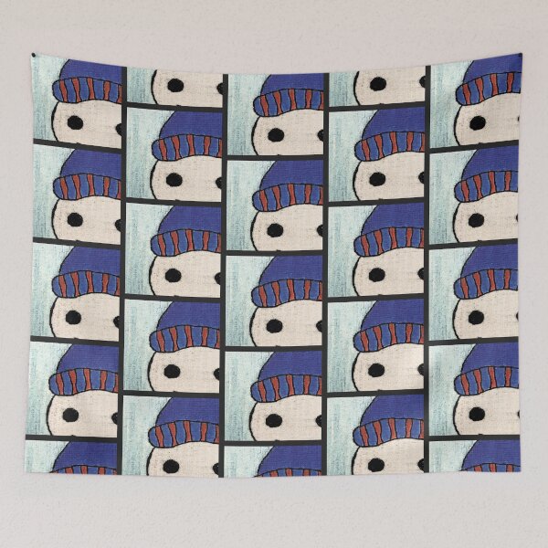 Item preview, Snowman Peek designed and sold by ErinBrieArt.