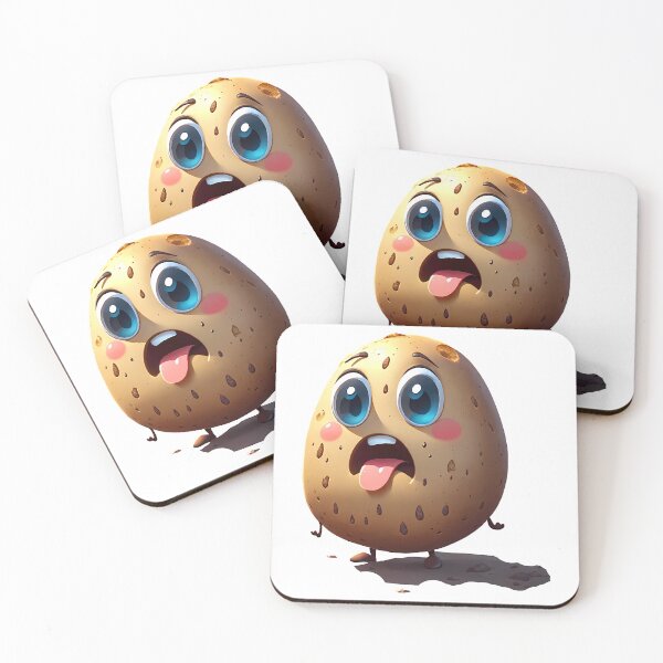 Item preview, Chibi Potato Character Kawaii designed and sold by WIKWOK.