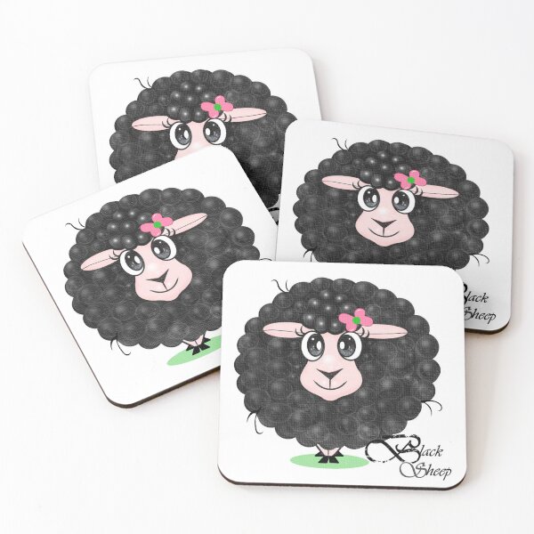 Artikelvorschau, Schwarzes Schaf entworfen und verkauft von Shirley cute art .