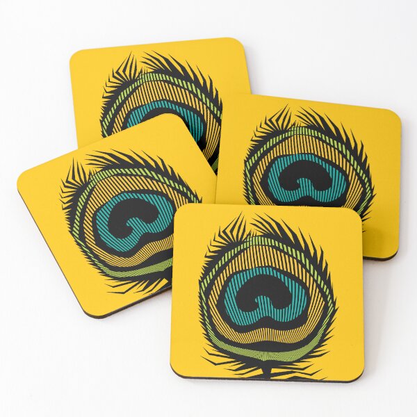 Item preview, PEACOCK feather - nature's psychedelic bohemian eye designed and sold by Luzi Illustrella.