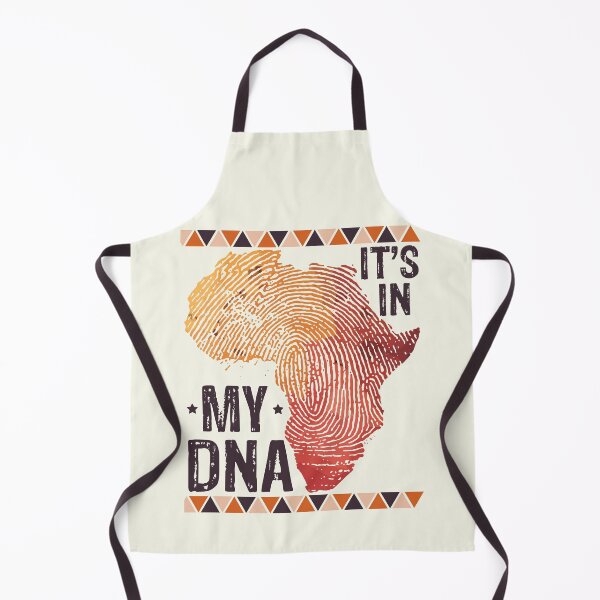 Item preview, It's in My DNA | Orange African Map with Fingerprint designed and sold by PearlMoonGrapes.