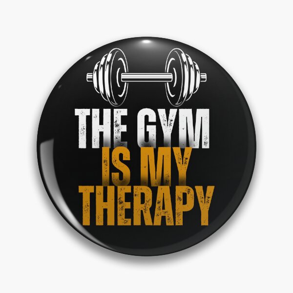 Item preview, The Gym Is My Therapy designed and sold by OneFineGem.