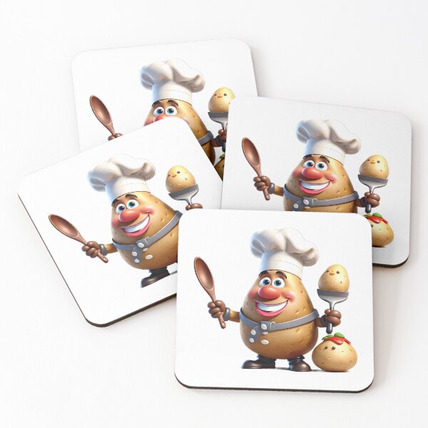 Item preview, Mr Potato Chef Mascot designed and sold by WIKWOK.